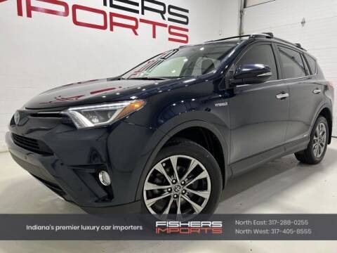 2018 Toyota RAV4 Hybrid for sale at Fishers Imports in Fishers IN