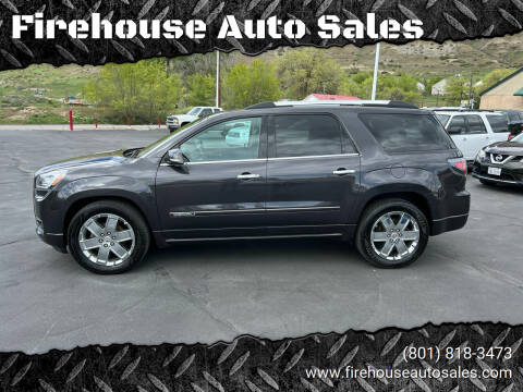 2015 GMC Acadia for sale at Firehouse Auto Sales in Springville UT