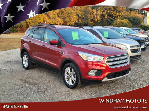 2018 Ford Escape for sale at Windham Motors in Florence SC