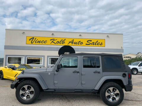 2017 Jeep Wrangler Unlimited for sale at Vince Kolb Auto Sales in Lake Ozark MO