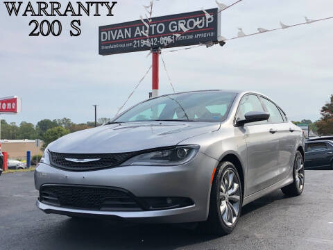 2015 Chrysler 200 for sale at Divan Auto Group in Feasterville Trevose PA