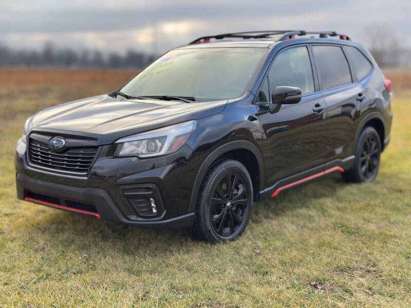 Used 2019 Subaru Forester Sport with VIN JF2SKAPCXKH522875 for sale in Daleville, IN