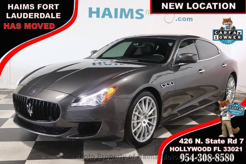 2015 Maserati Quattroporte GTS