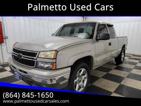 2006 Chevrolet Silverado 1500 for sale at Palmetto Used Cars in Piedmont SC