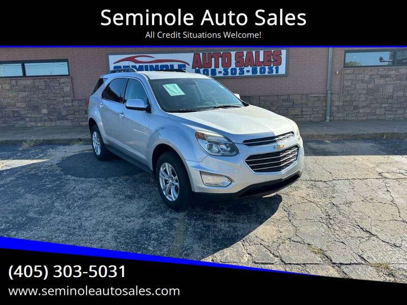 2016 Chevrolet Equinox for sale at Seminole Auto Sales in Seminole OK