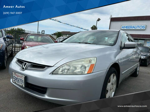 2005 Honda Accord for sale at Ameer Autos in San Diego CA