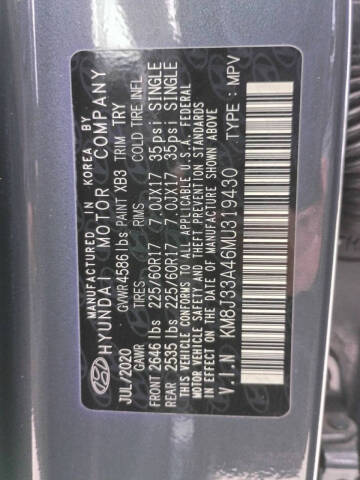 2021 Hyundai Tucson Value