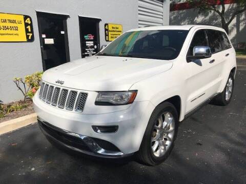 2014 Jeep Grand Cherokee for sale at FLORIDA CAR TRADE LLC in Davie FL