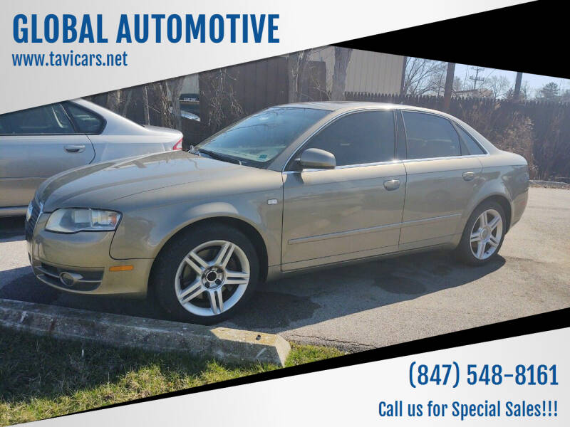 2007 Audi A4 for sale at GLOBAL AUTOMOTIVE in Grayslake IL