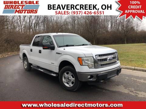 2013 Ford F-150 for sale at WHOLESALE DIRECT MOTORS in Beavercreek OH