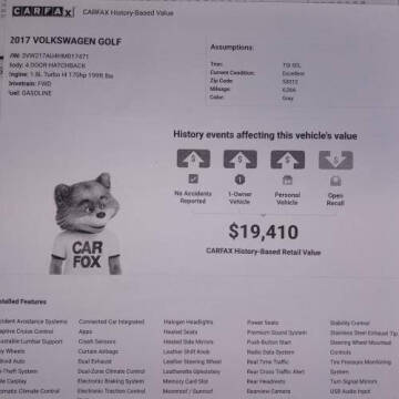2017 Volkswagen Golf