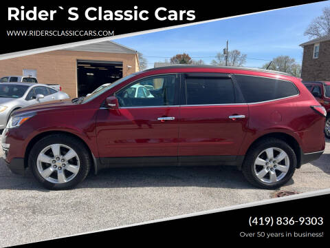 2017 Chevrolet Traverse for sale at Rider`s Classic Cars in Millbury OH