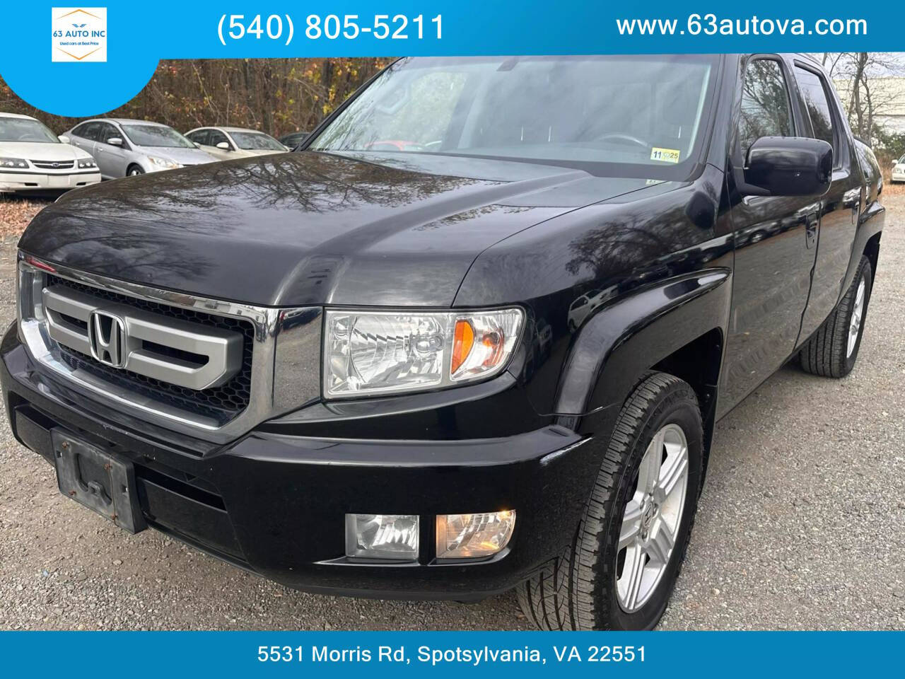 2010 Honda Ridgeline for sale at 63 Auto Inc in Spotsylvania, VA