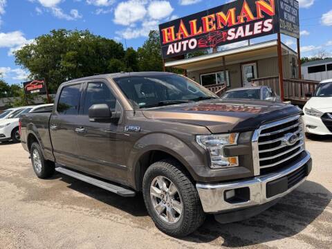 2016 Ford F-150 for sale at HALEMAN AUTO SALES in San Antonio TX