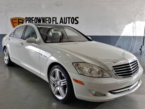 2008 Mercedes-Benz S-Class for sale at Preowned FL Autos in Pompano Beach FL