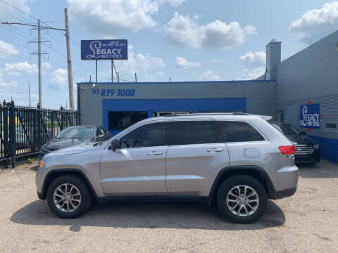 2015 Jeep Grand Cherokee for sale at Legacy Motors 3 in Detroit MI