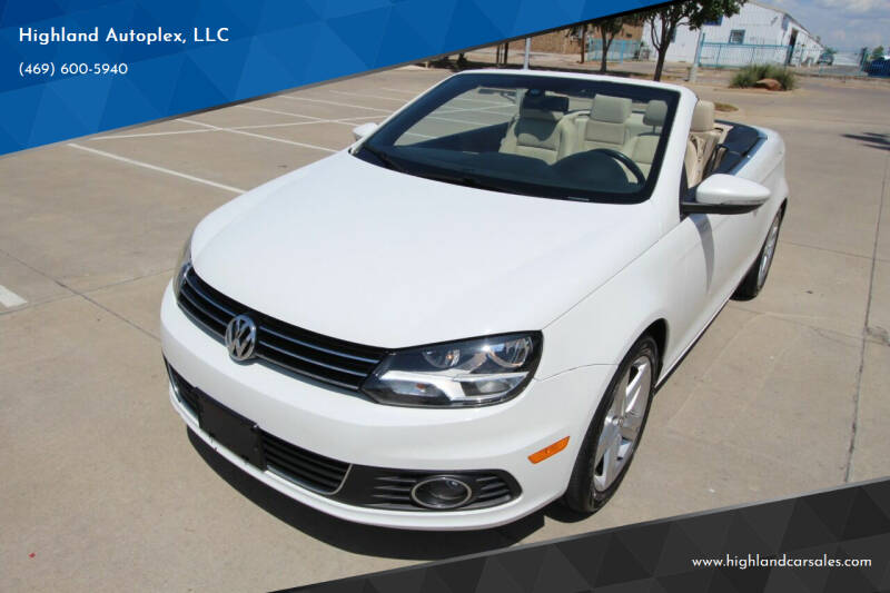 2012 Volkswagen Eos for sale at Highland Autoplex, LLC in Dallas TX