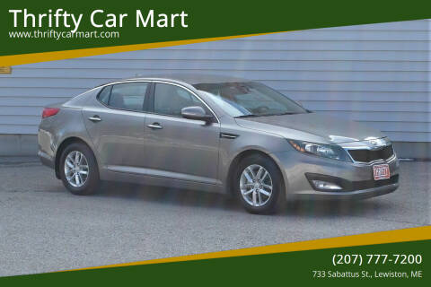2013 Kia Optima for sale at Thrifty Car Mart in Lewiston ME