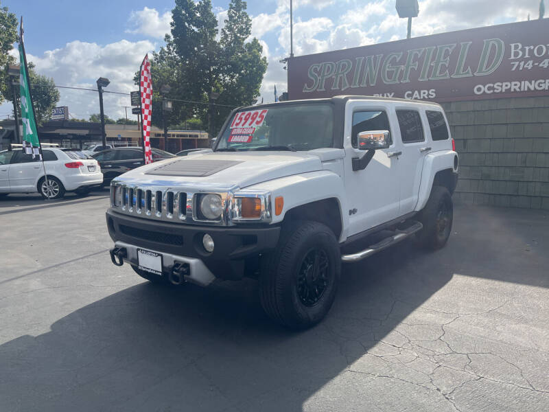 2008 HUMMER H3 for sale at SPRINGFIELD BROTHERS LLC in Fullerton CA