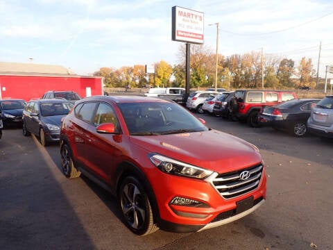 2017 Hyundai Tucson for sale at Marty's Auto Sales in Savage MN