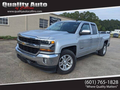 2018 Chevrolet Silverado 1500 for sale at Quality Auto of Collins in Collins MS