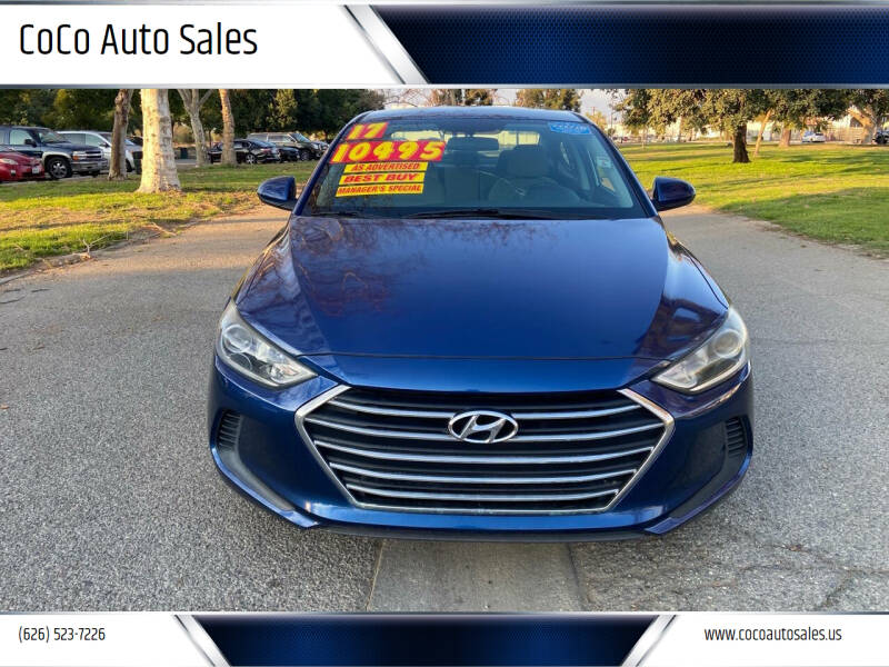 2017 Hyundai Elantra for sale at CoCo Auto Sales in South El Monte CA