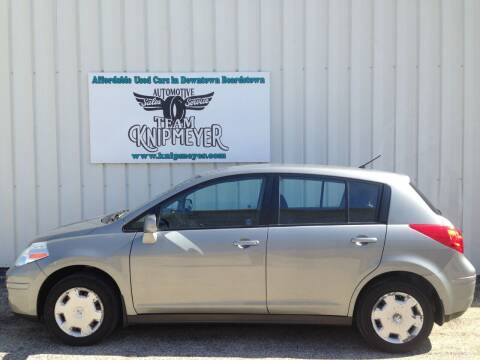 2012 Nissan Versa for sale at Team Knipmeyer in Beardstown IL
