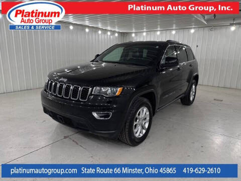 2021 Jeep Grand Cherokee for sale at Platinum Auto Group Inc. in Minster OH