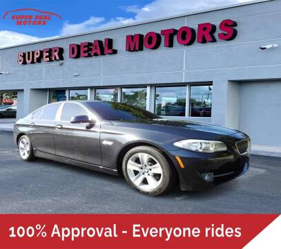 2013 BMW 5 Series for sale at SUPER DEAL MOTORS in Hollywood FL