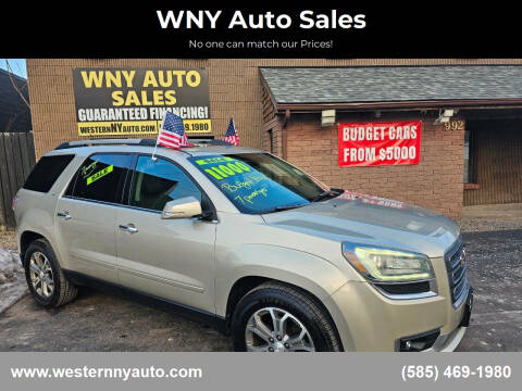 2014 GMC Acadia for sale at WNY Auto Sales - WNY Auto Budget Lot in Rochester NY