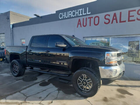 2018 Chevrolet Silverado 1500 for sale at CHURCHILL AUTO SALES in Fallon NV