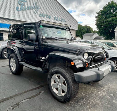 2012 Jeep Wrangler for sale at FAMILY AUTO SALES, INC. in Johnston RI