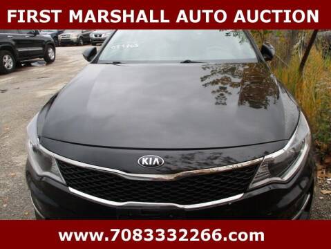2016 Kia Optima for sale at First Marshall Auto Auction in Harvey IL