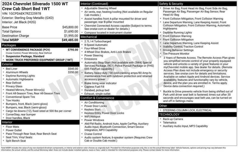2024 Chevrolet Silverado 1500
