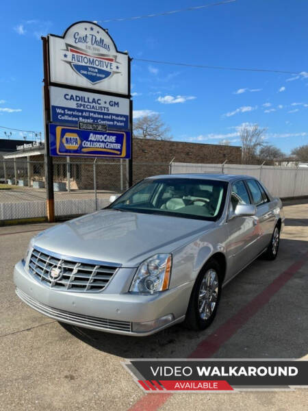 2009 Cadillac DTS for sale at East Dallas Automotive in Dallas TX