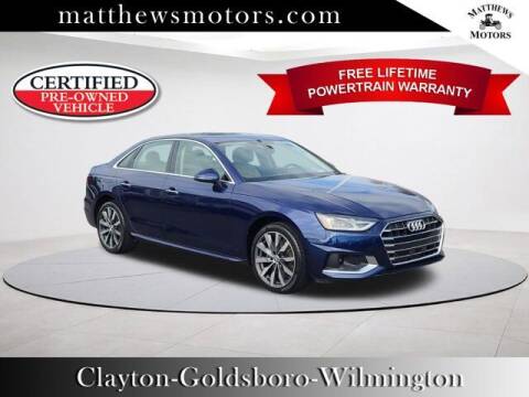 2020 Audi A4 for sale at Auto Finance of Raleigh in Raleigh NC