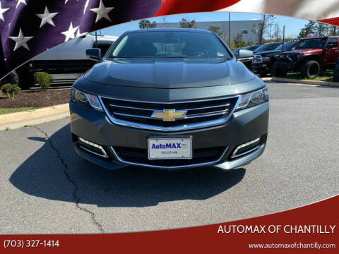 2019 Chevrolet Impala for sale at Automax of Chantilly in Chantilly VA