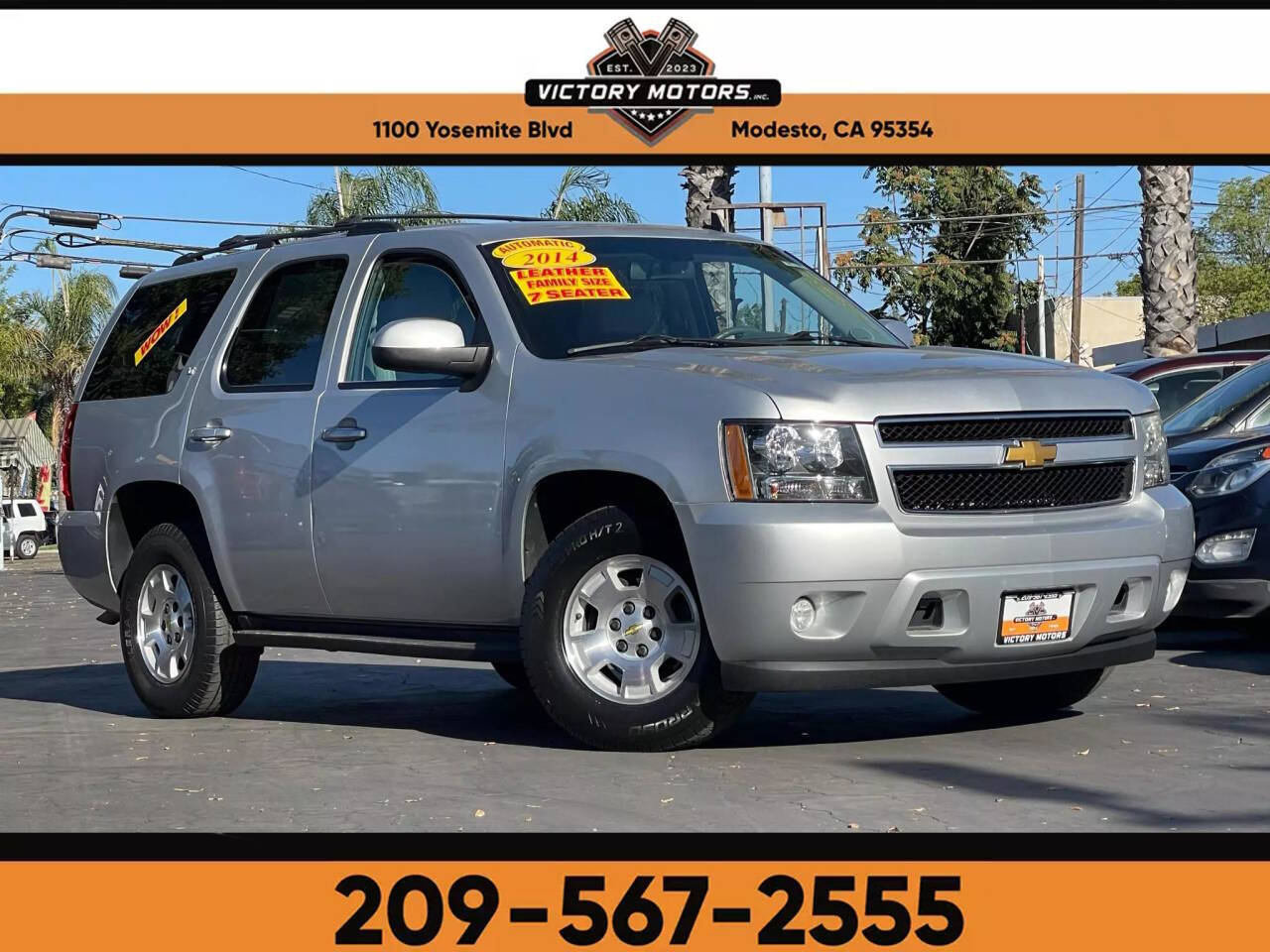 2014 Chevrolet Tahoe for sale at Victory Motors Inc in Modesto, CA