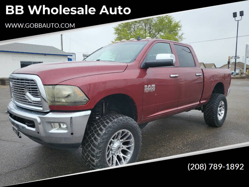 2015 RAM Ram Pickup 2500 for sale at BB Wholesale Auto in Fruitland ID