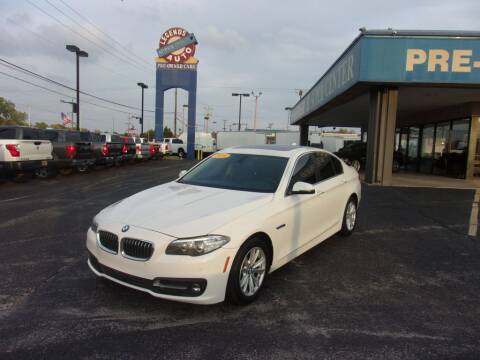 2016 BMW 5 Series for sale at Legends Auto Sales in Bethany OK