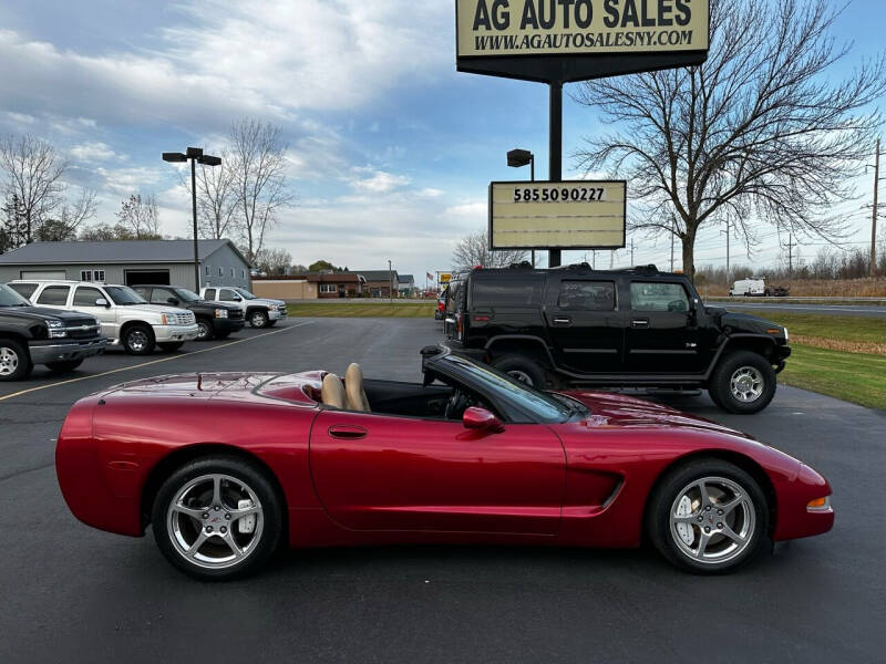 2004 Chevrolet Corvette for sale at AG Auto Sales in Ontario NY