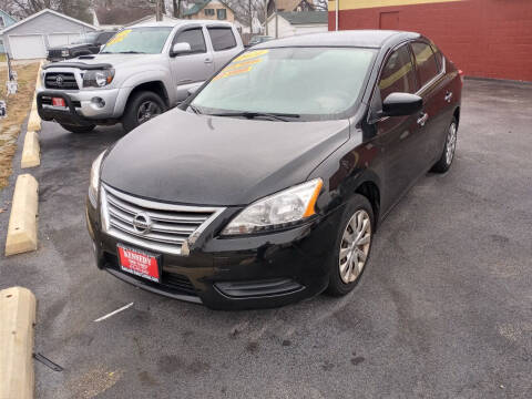 2014 Nissan Sentra for sale at KENNEDY AUTO CENTER in Bradley IL