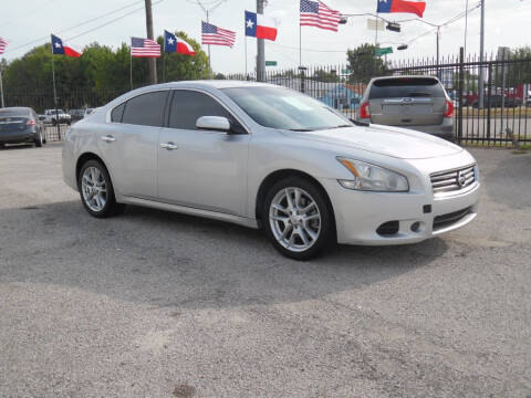 2012 Nissan Maxima for sale at Icon Auto Sales in Houston TX