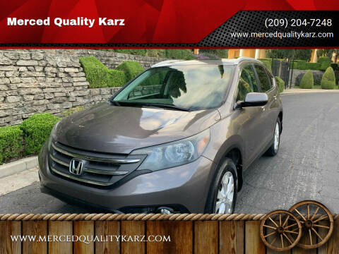 2012 Honda CR-V for sale at Merced Quality Karz in Merced CA