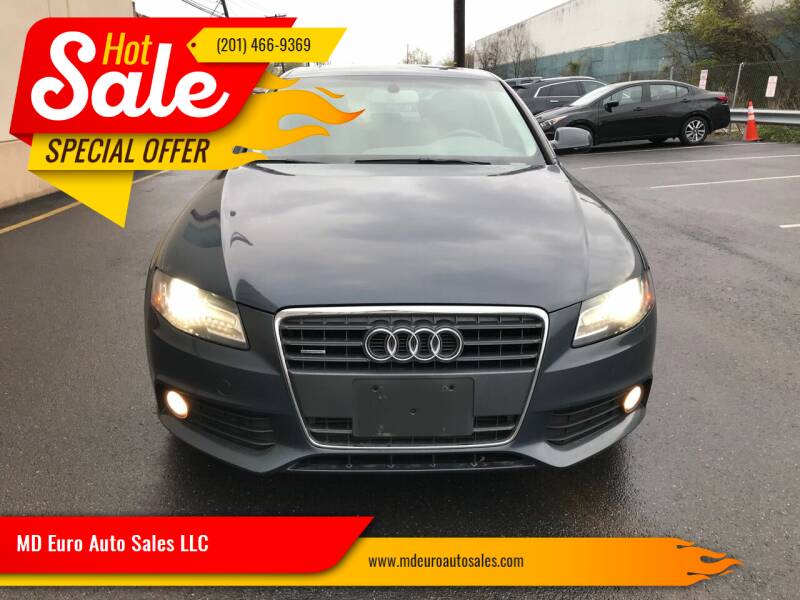 2010 Audi A4 for sale at MD Euro Auto Sales LLC in Hasbrouck Heights NJ