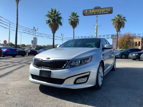 2015 Kia Optima for sale at A MOTORS SALES AND FINANCE - 5630 San Pedro Ave in San Antonio TX