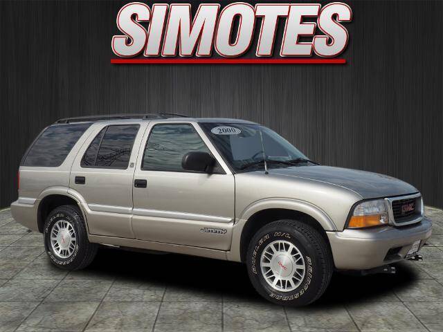 2000 GMC Jimmy for sale at SIMOTES MOTORS in Minooka IL