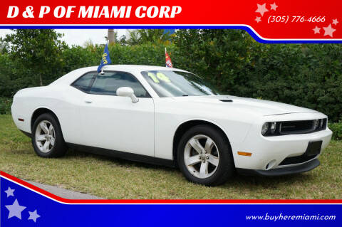 2014 Dodge Challenger for sale at Buy Here Miami Auto Sales in Miami FL