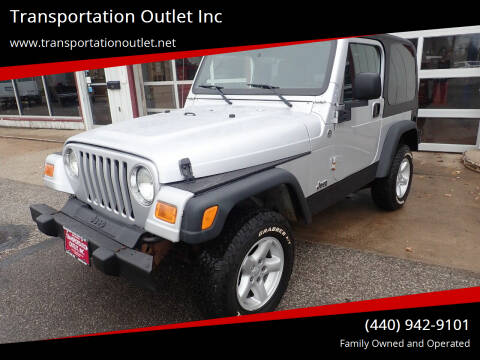 Jeep Wrangler For Sale in Eastlake, OH - Transportation Outlet Inc