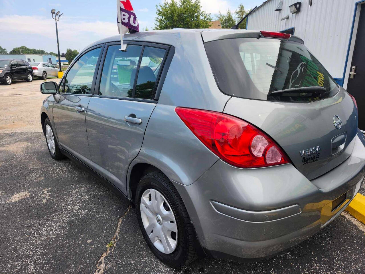 2012 Nissan Versa for sale at GREATNESS AUTO SALES in Green Bay, WI